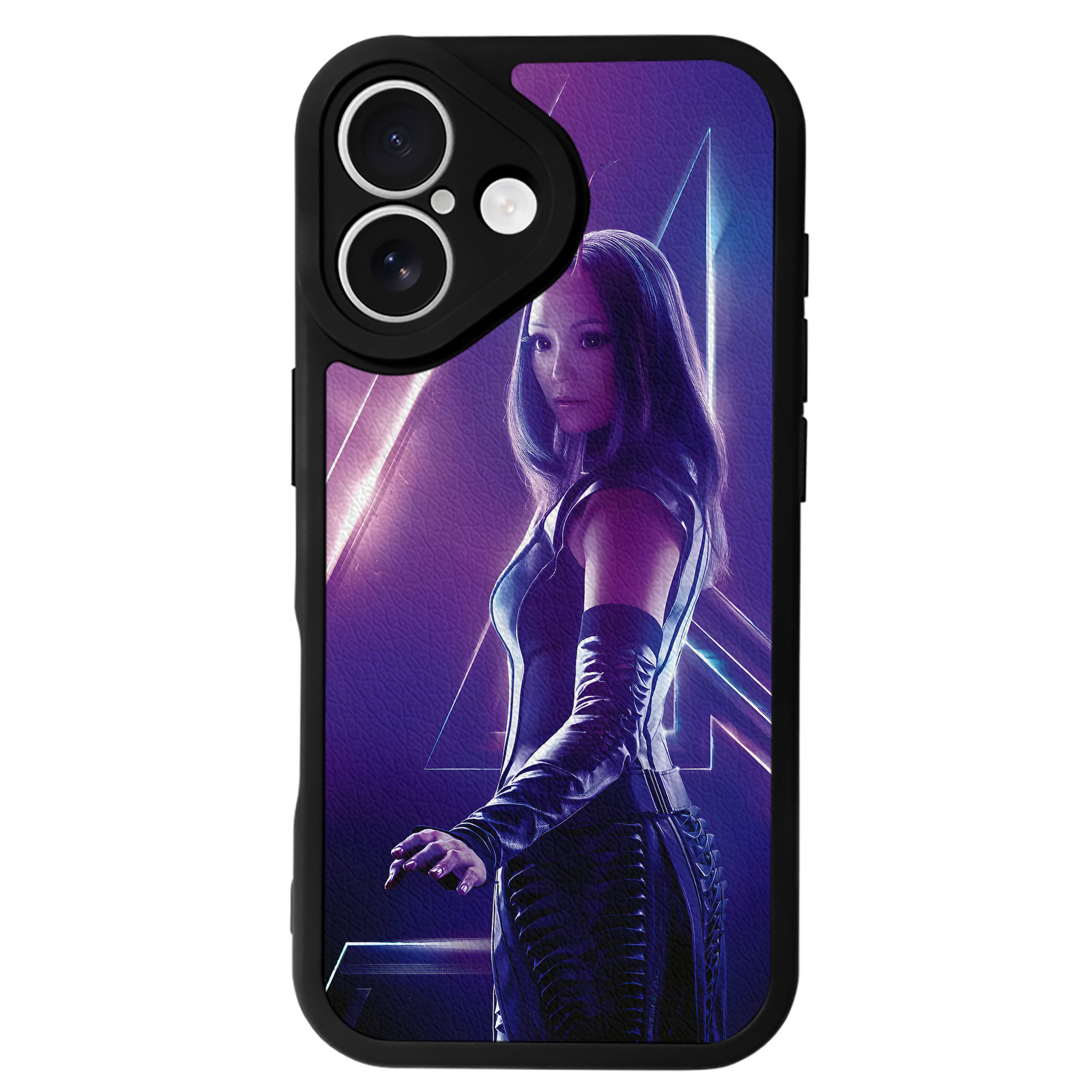 （画像用） アベンジャーズ The Avengers 【iPhone 16シリーズ対応】シリコンスマホケース（レザー調） 材質：シリコン
